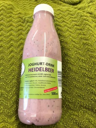 Joghurt-Drink Heidelbeer